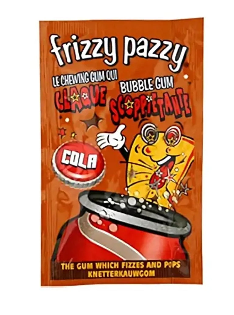 Frizzy pazzy cola Chewing-gum