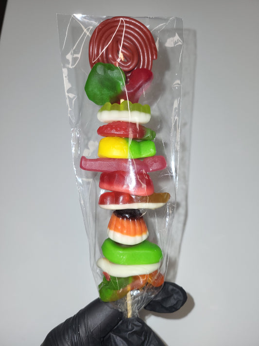 Brochette de bonbons lisse