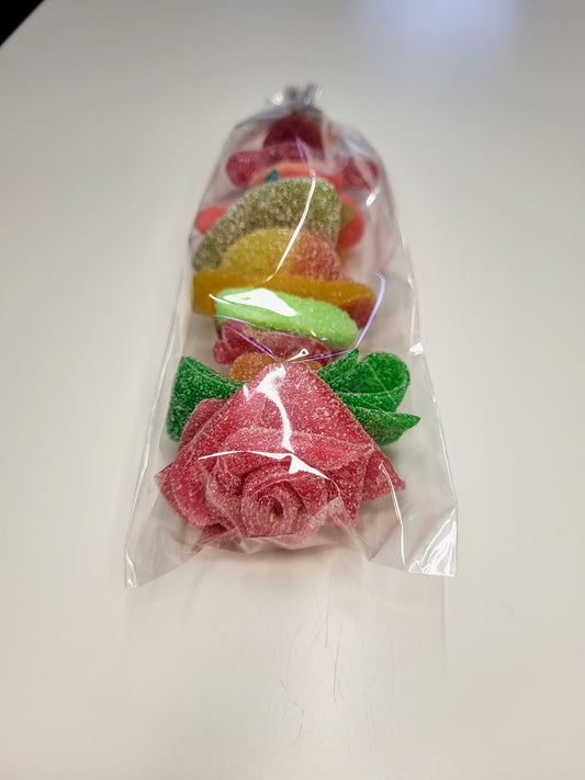 Brochette de bonbons acidulé