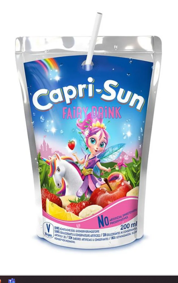 Capri Sun Fairy Drink
