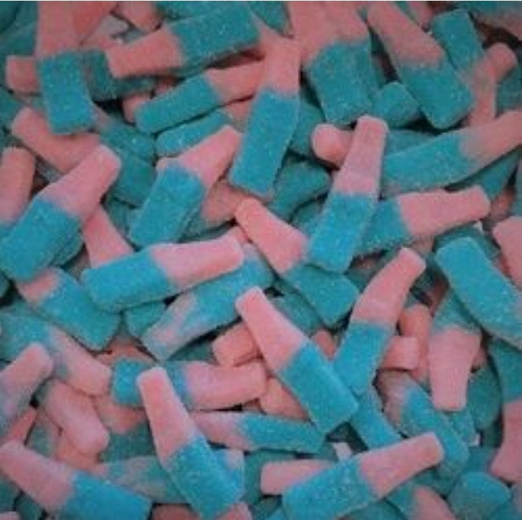 Fizzy roses bleus