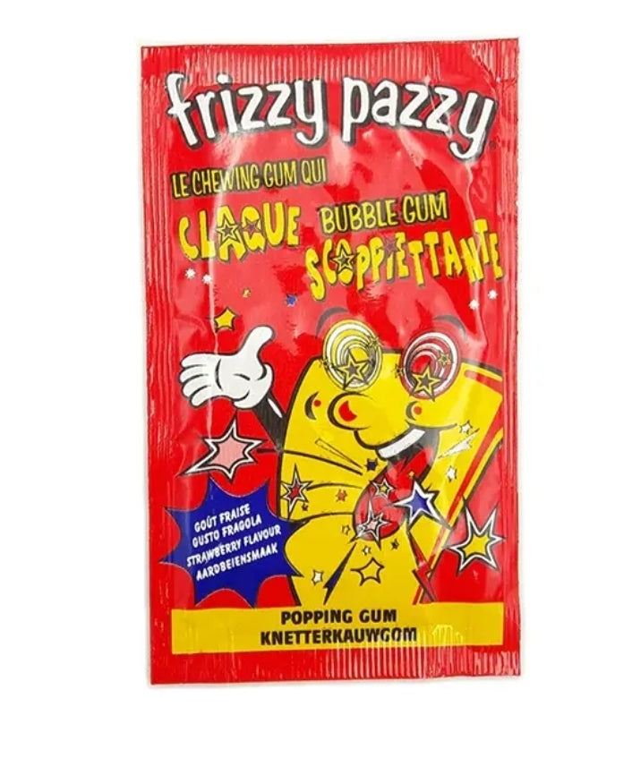 Frizzy passy chewing-gum